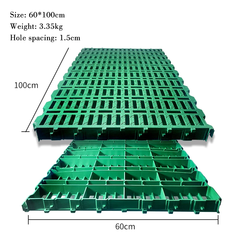 PP Slatted Floor Matting for Piglet Farming New Condition 1-Year Warranty for Goat Sheep House Plastic Flooring