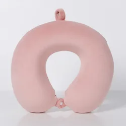 Space Memory Foam Neck Pillows For Car Office Lunch Break Solid U Shape Pillow