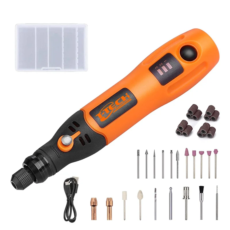 Customized Multi-Purpose 3.7V mini grinder cordless Li-ion USB Charging Art DIY rotary tool For Home