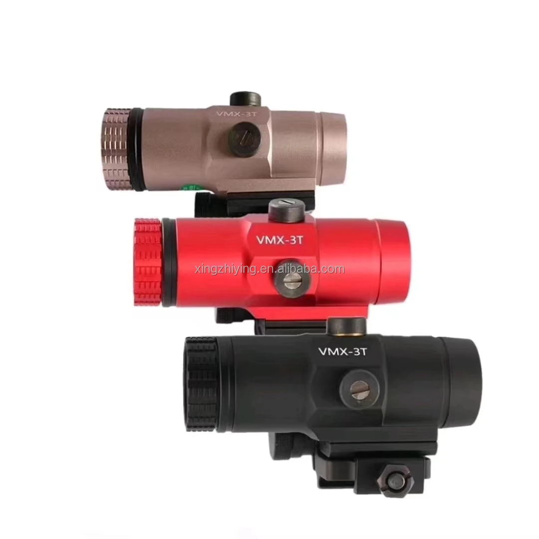 Hunting High quality wholesale price VMX 3T 3X magnifying glass compatible with tactical red dot sight, outdoor training