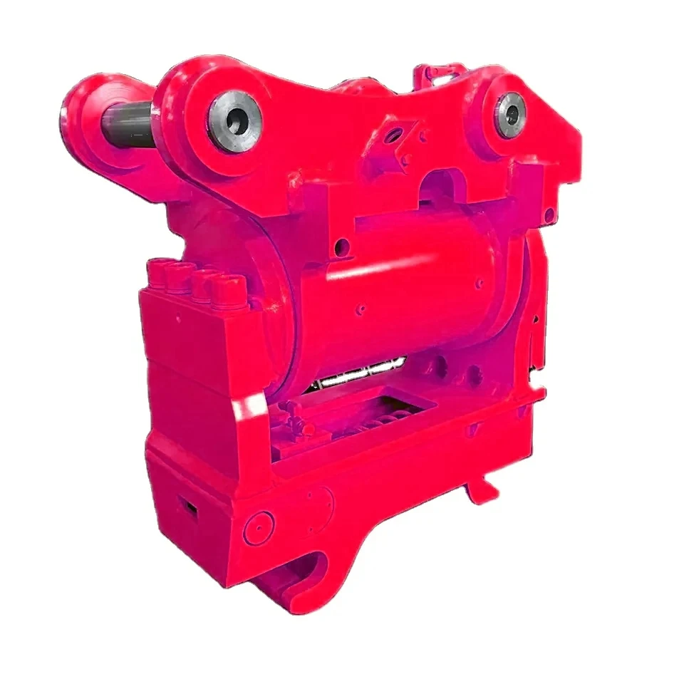 High performance hydraulic tilt actuators for excavator arm bucket