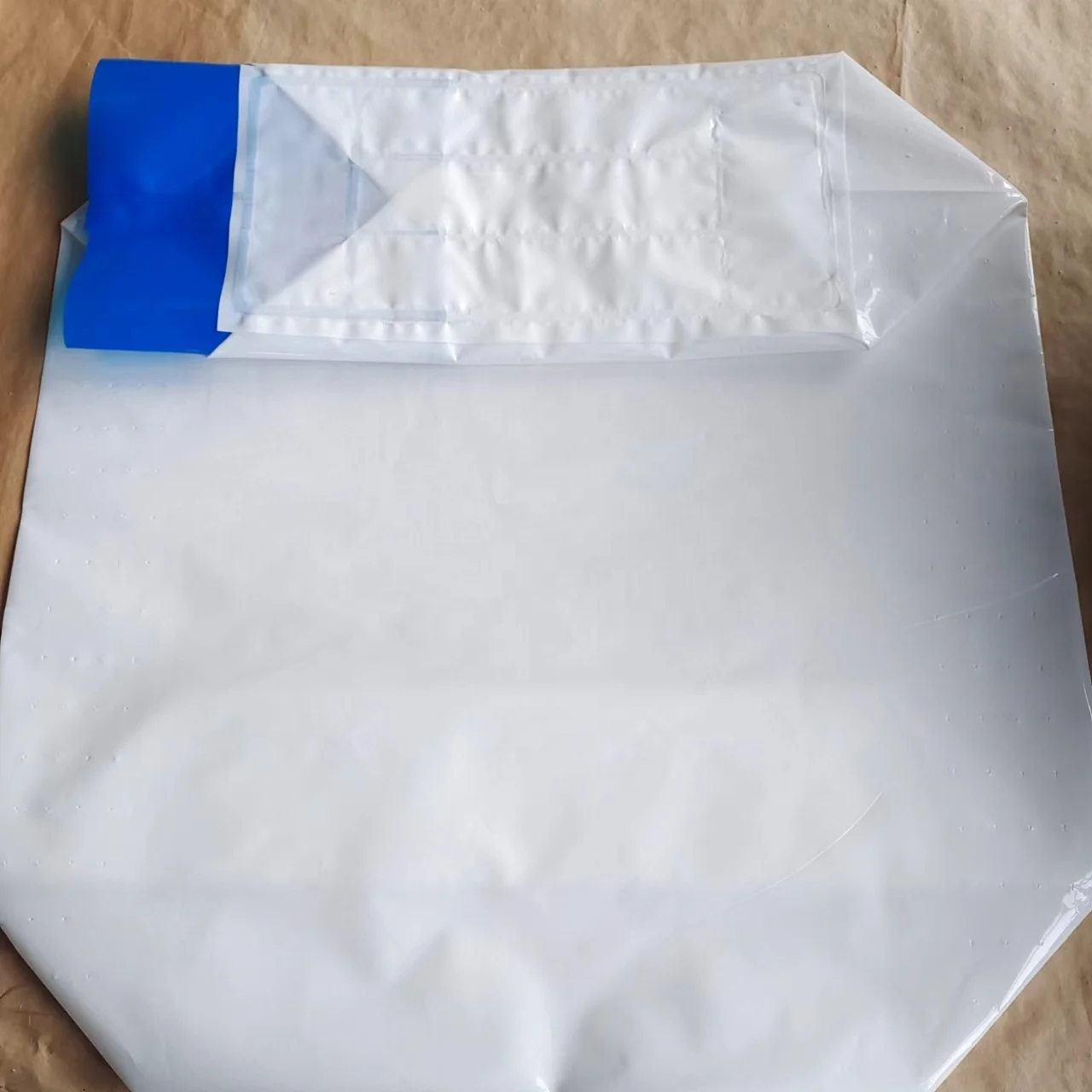Factory direct supply two ply plastic  LDPE  valve bag  for  20 kg -25 kg  polylster resin   packing
