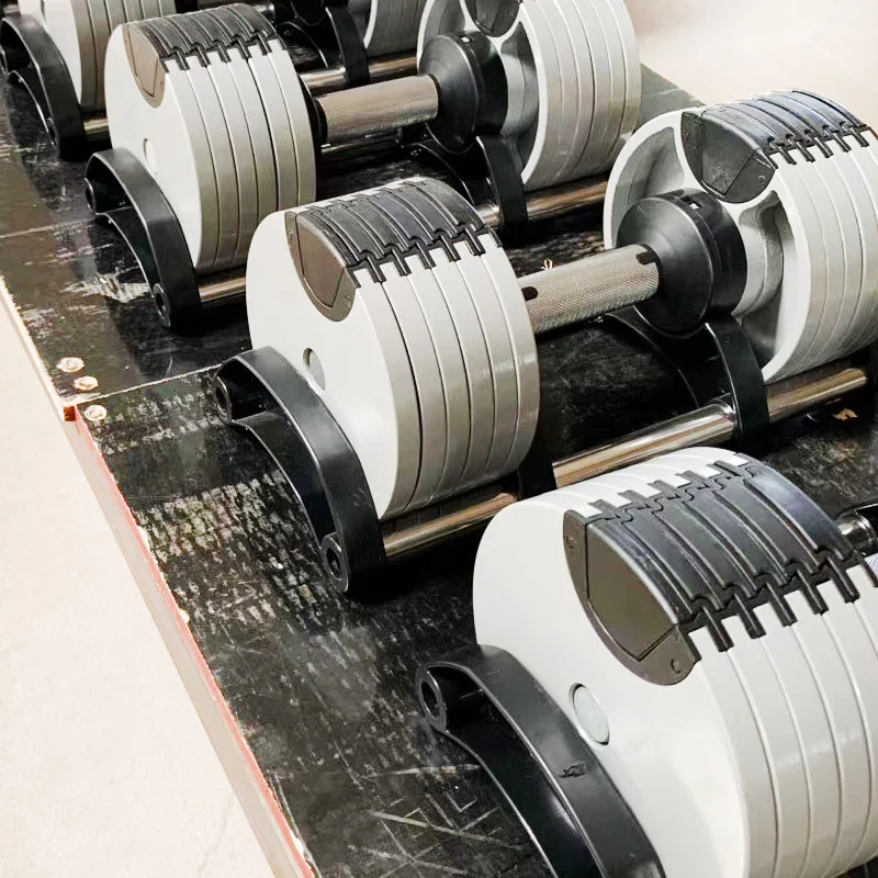 24 кг 32 36 стальные гантели набор штанг 40 90 фунтов регулируемые