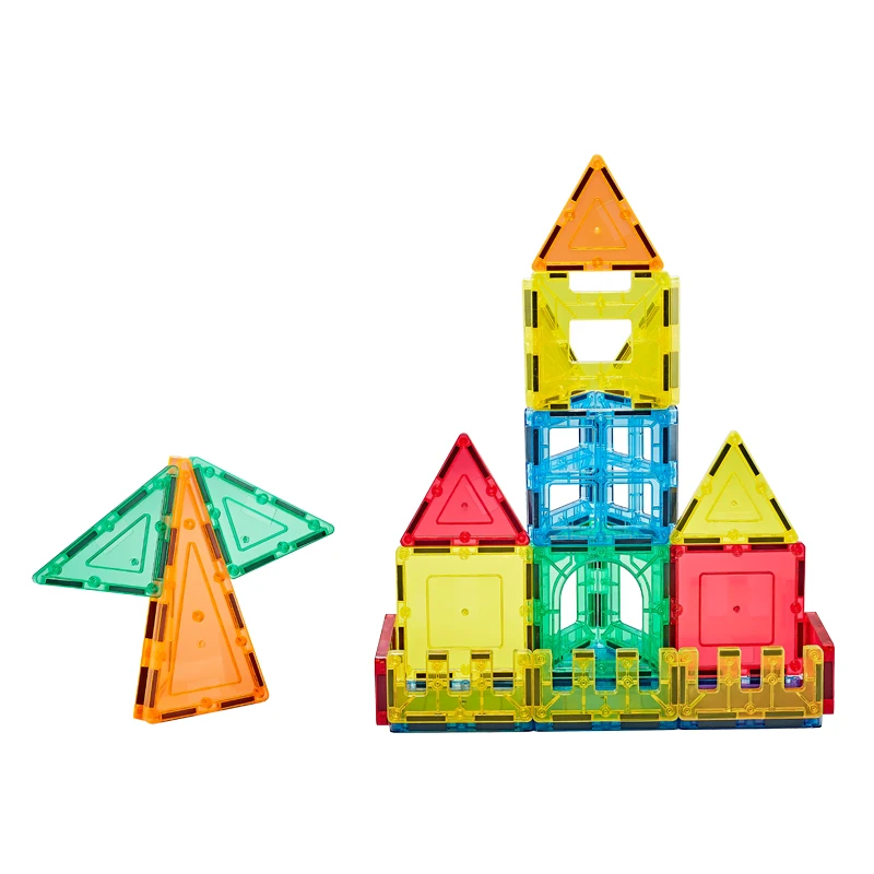 
MagBuild 39 pcs Toy Educational Construction Blocks Building Magnetic Tiles with CE/ASTM/CPSIA 