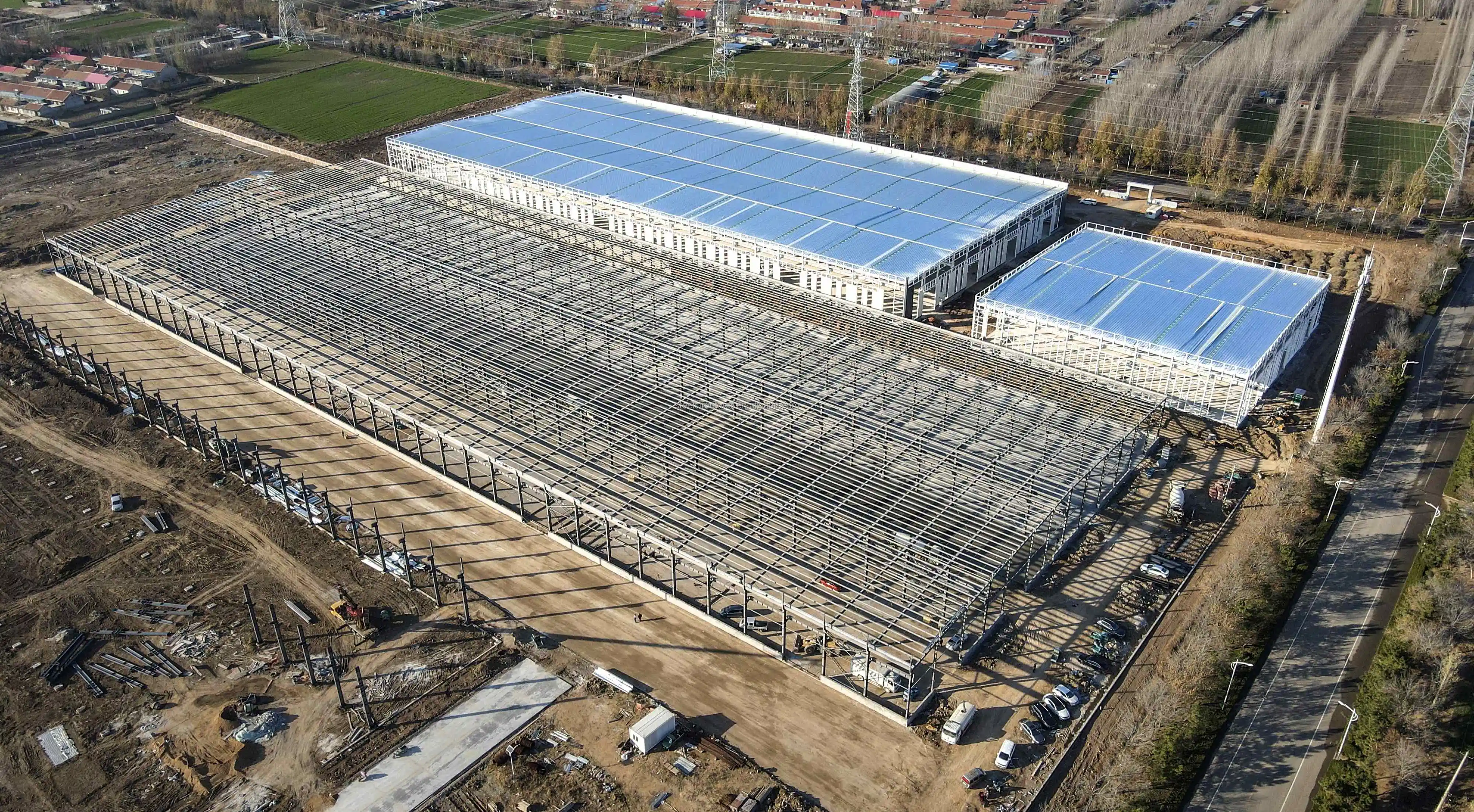 Низкая стоимость Сборных стальных конструкций склад промышленный металлический строительный сборный стальная конструкция