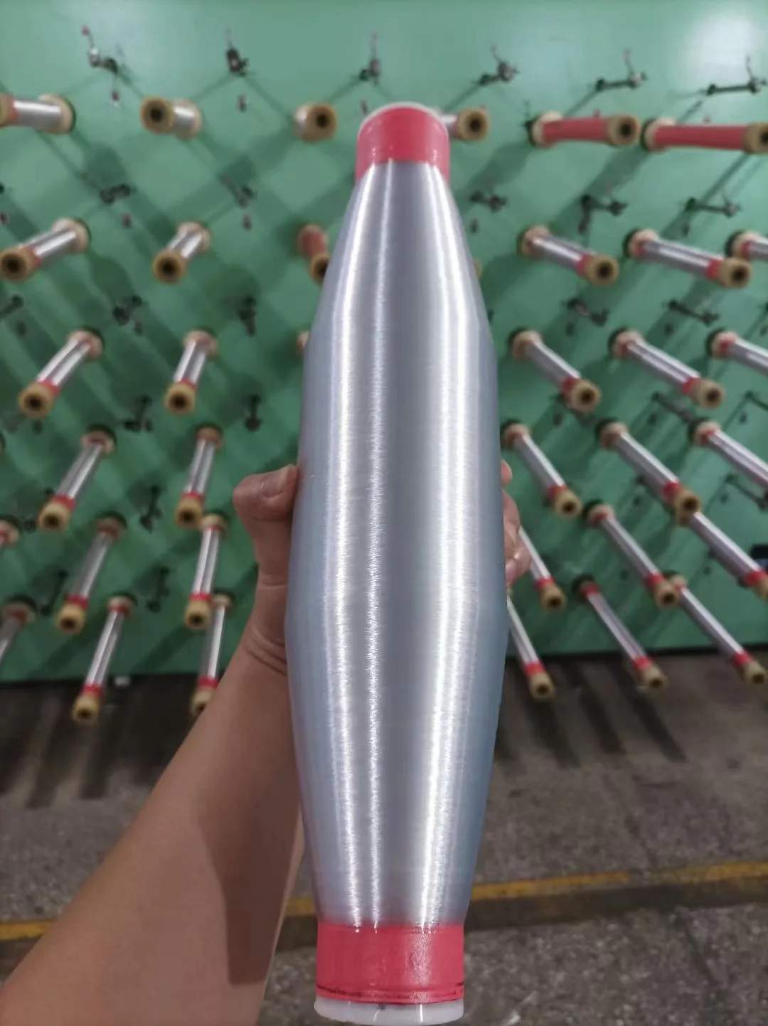 Custom Colors 0.15mm 0.12mm polyester hdpe zipper monofilament mother yarn for shoe upper