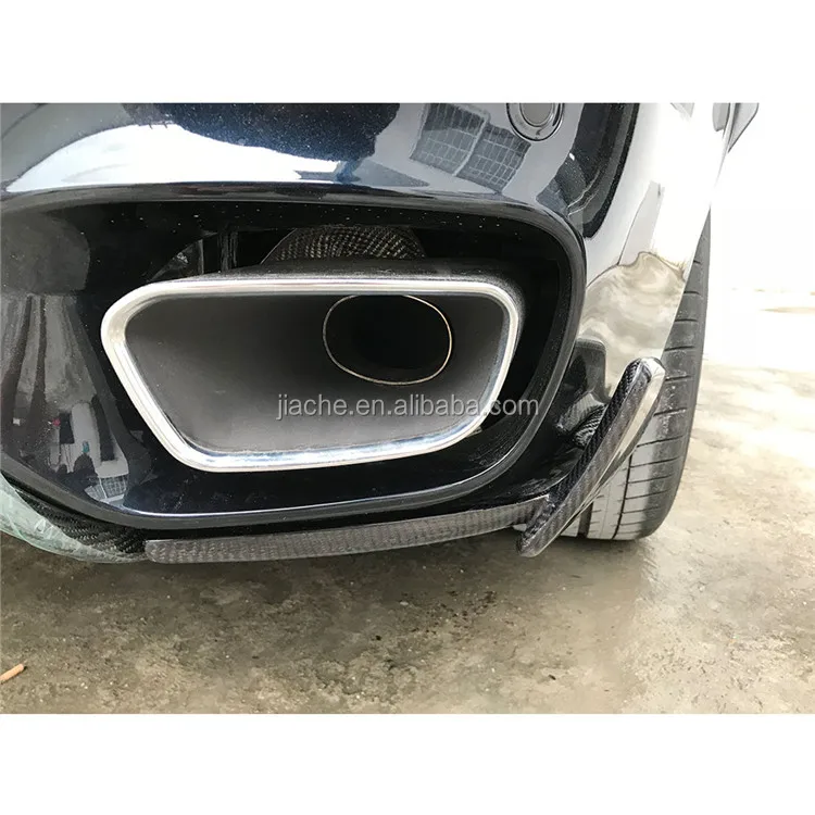 Carbon Fiber Rear Bumper Splitters Lip Diffuser Aprons Cupwings For BMW X5 F15 M Sport 2014-2018 FRP Bumper Guard
