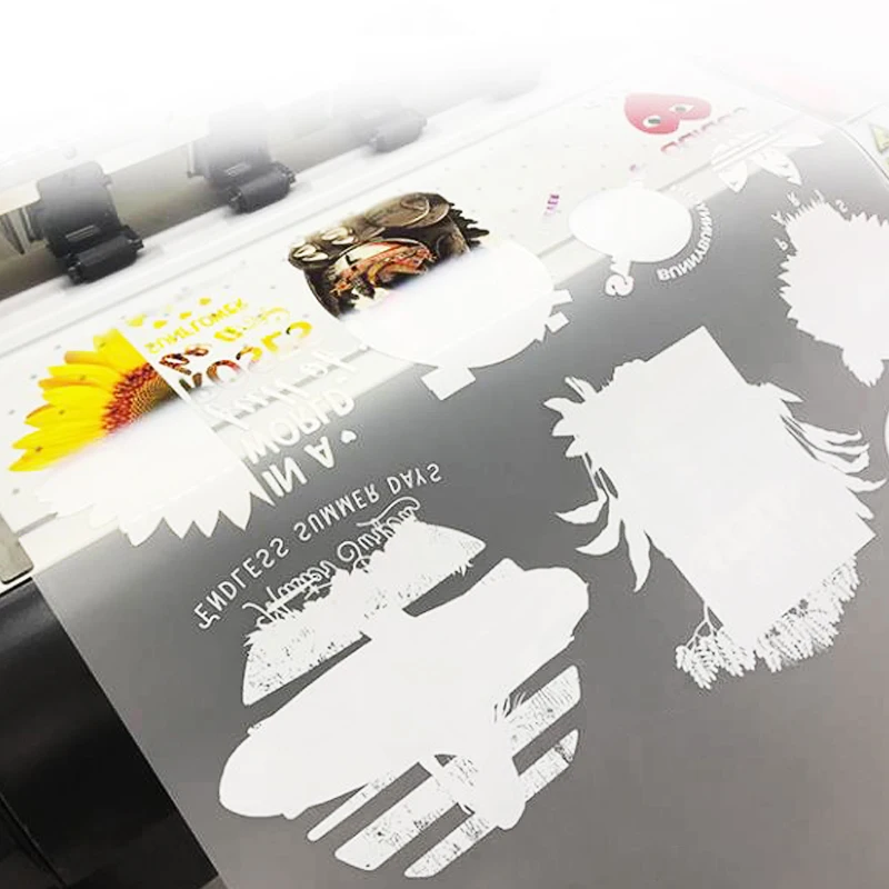 Custom Size A3 A4 Sheet Printable Ink Per Roll Vinyl Transparent Pet Dtf Film For Dtf Printer