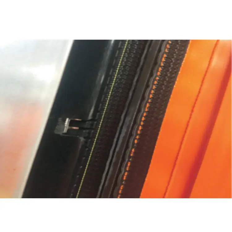 Large industrial chemical plant automatic zip protection dust fast shutter door