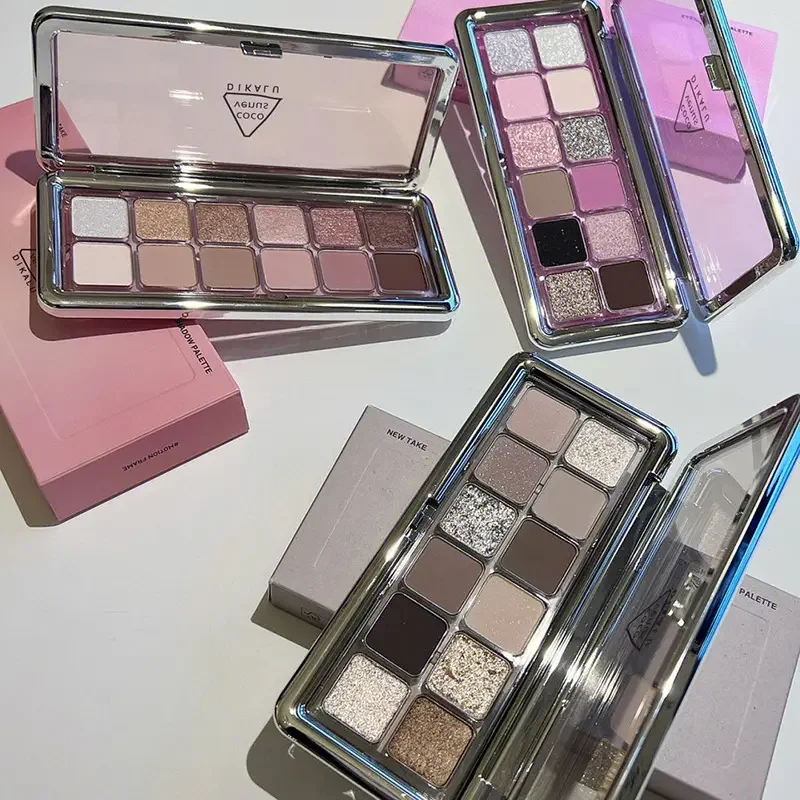 High pigmented eyeshadow palette best quality nude matte glitter  eye shadow wholesale makeup