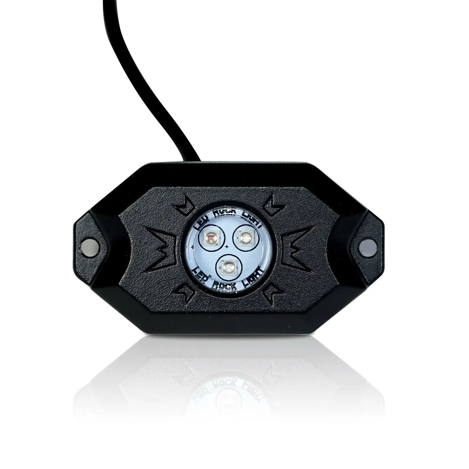 best high power waterproof bright green blue orange white purple LED Dome UTV offroad truck f150 Rock Lights