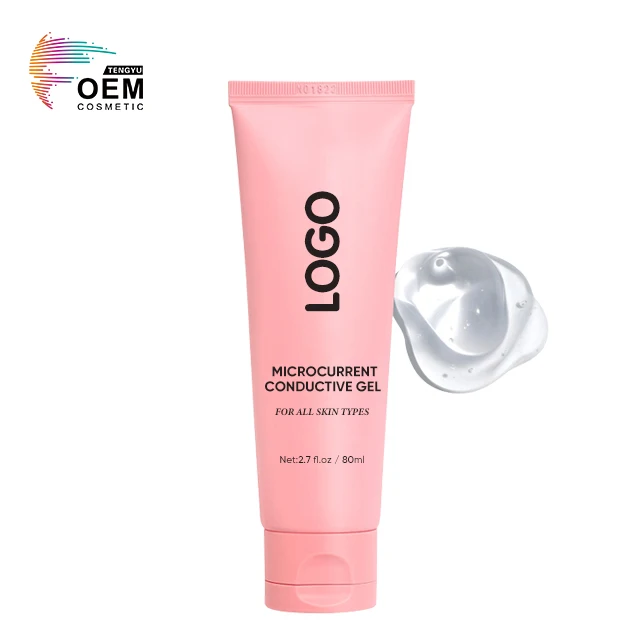 Oem Odm Skincare Hydrating Nourishing Enhance Conductivity Beauty Electric Device Conductive Gel For Face Microcurrent