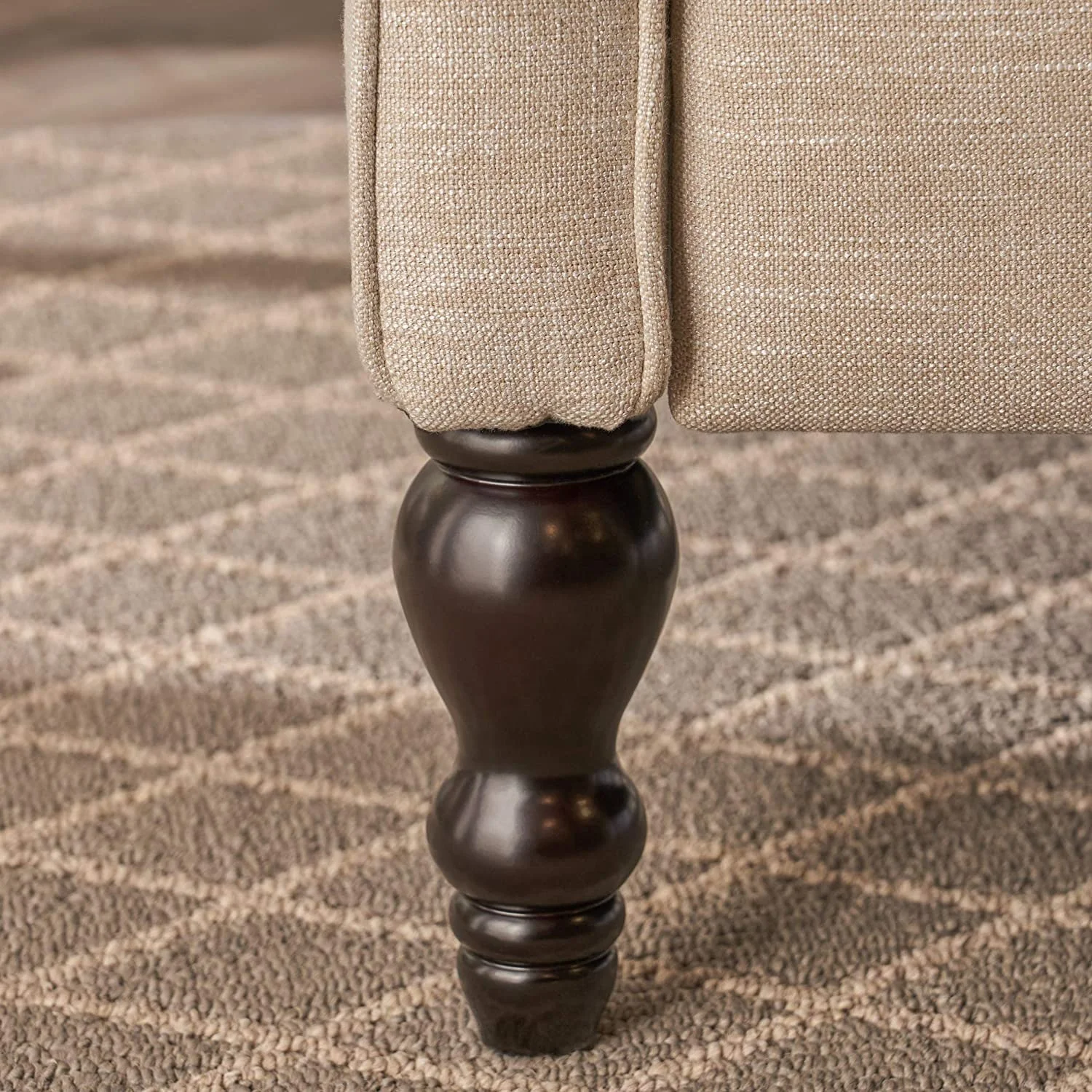 JKY Furniture Home Living Room High Back Push Back Recliner Chair with Footrest and Headrest