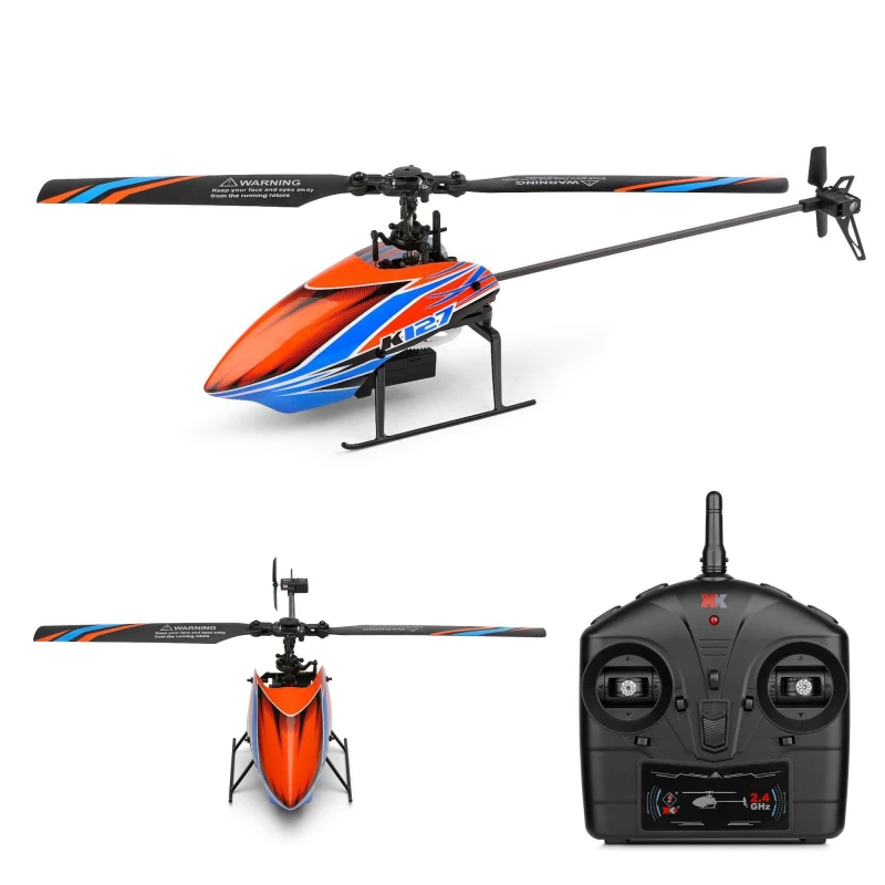 K127 2.4G 4CH RC Helicopter 6-Aixs Gyroscope Single Blade Propellor Remote Control Helicopter Radio Control Flying Toys