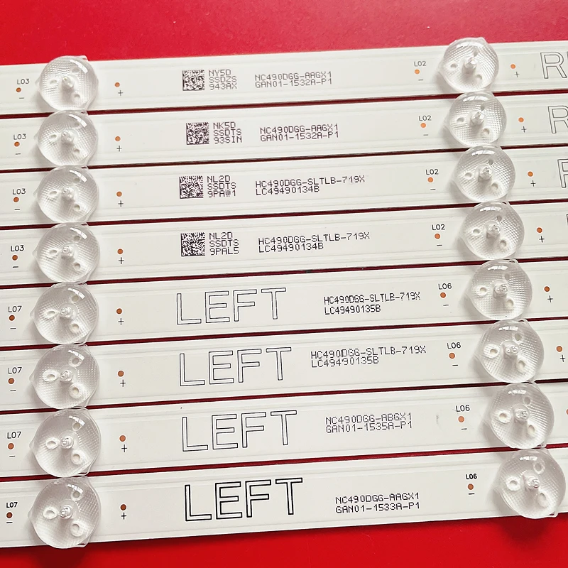 ZR-3717 светодиодная подсветка для 49LF510 NC490DUE SADP1 49lg61ch. CK INNOTEK DIRECT 49 дюймов FHD A/B TYPE REV. 0