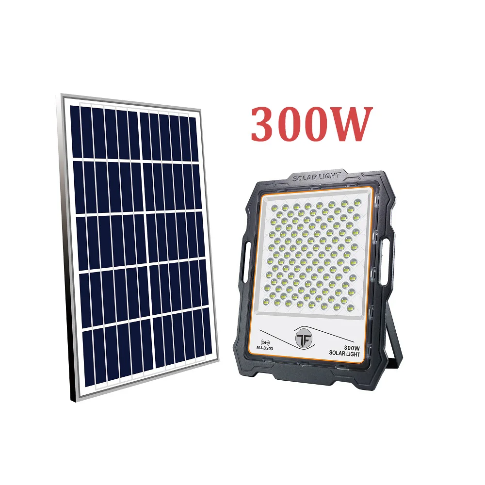 solar flood light 600w 1000w 400w 150w portable floodlight with CCTV camera