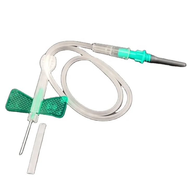
Top selling Disposable Butterfly type Venous Safety Vaccum Blood Collection Needle with various color and size 