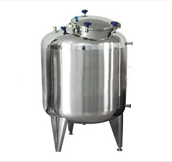 500L 1000L Shampoo Liquid Soap Cosmetic Storage Tank Stainless Steel Storage Tank
