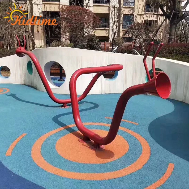 Обучающая игрушка громкий hailer уличная игровая площадка стальной мегафон трубка с умственным голосом