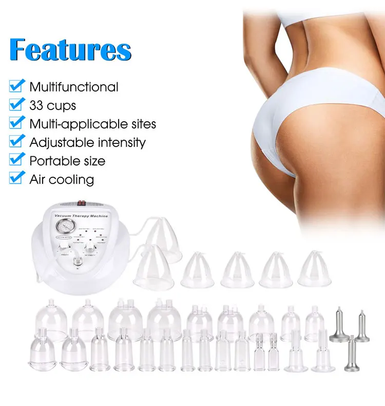 TUYING powerful big pump Vacuum Breast Enlargement Device Suction Cups Beauty Machine