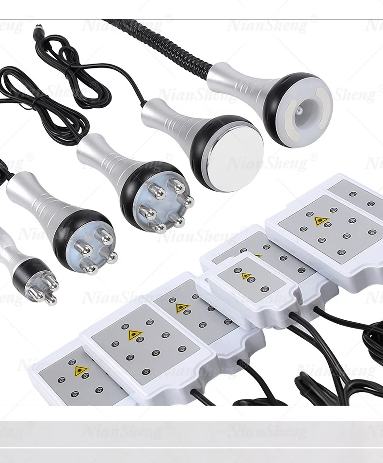 factory price 40K Vacuum Cavitation system 6 in 1 Lipolaser Beauty Rf Body Slimming Ultrasound  Machine