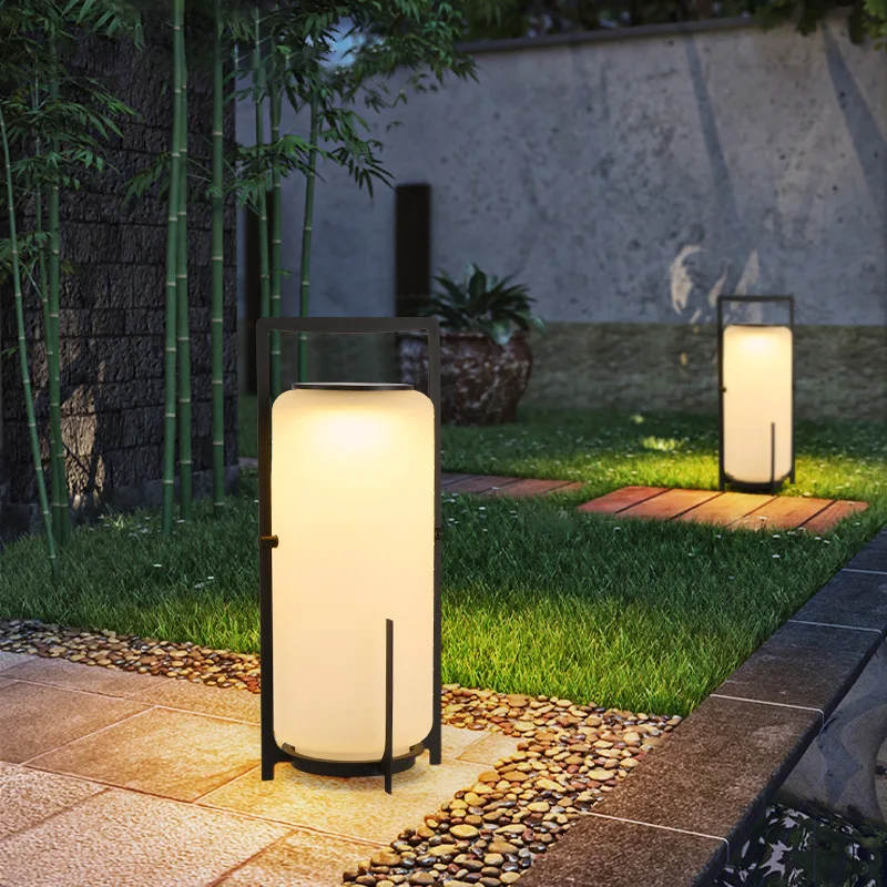 Newly designed courtyard lights, outdoor landscape charging, lawn waterproof, LED decorative camping lights, courtyard lights