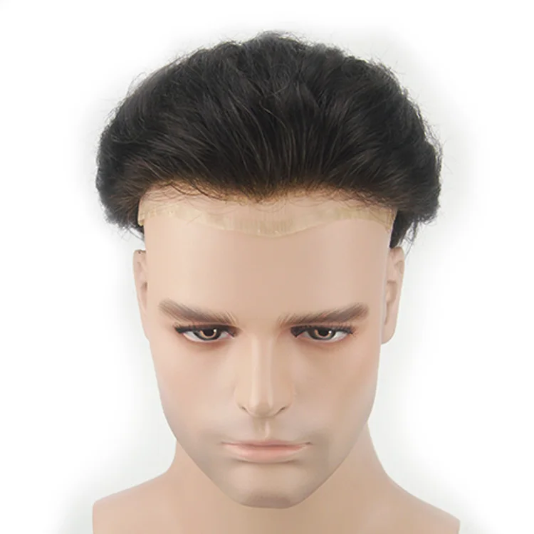 Набор Натуральных Волос ICON супер тонкие моно-кружевные мужские парики из человеческих волос