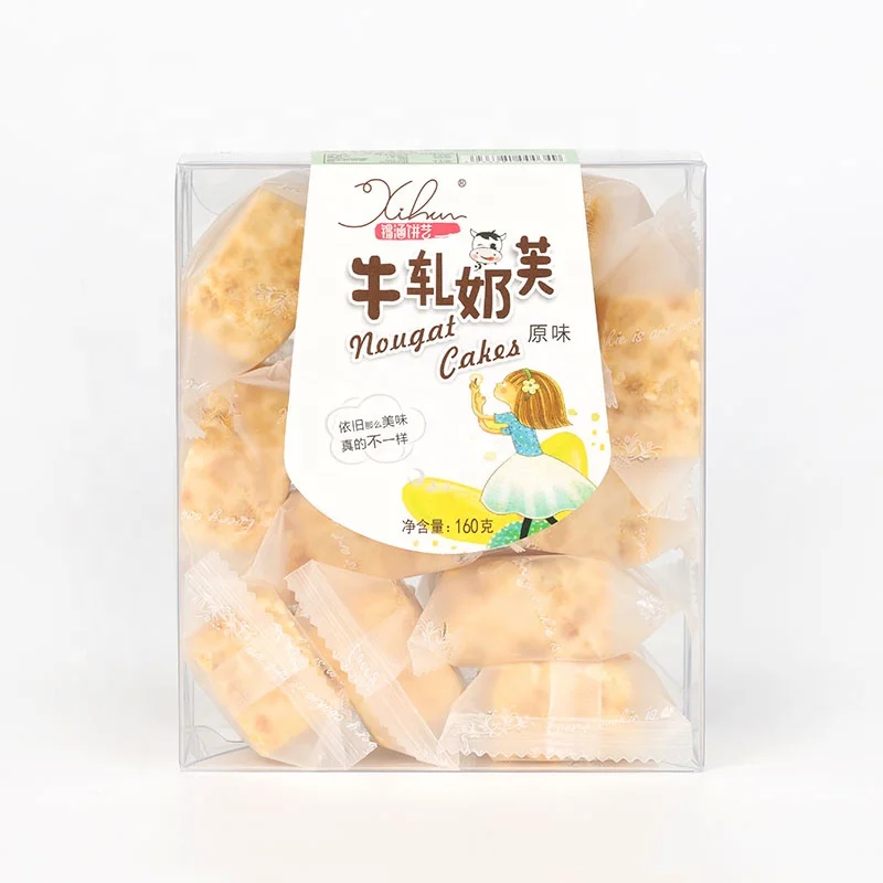 Оригинальные кондитерские изделия ручной работы с нугой, 160 г, повседневные закуски Netflix, снежинки, хрустящее печенье