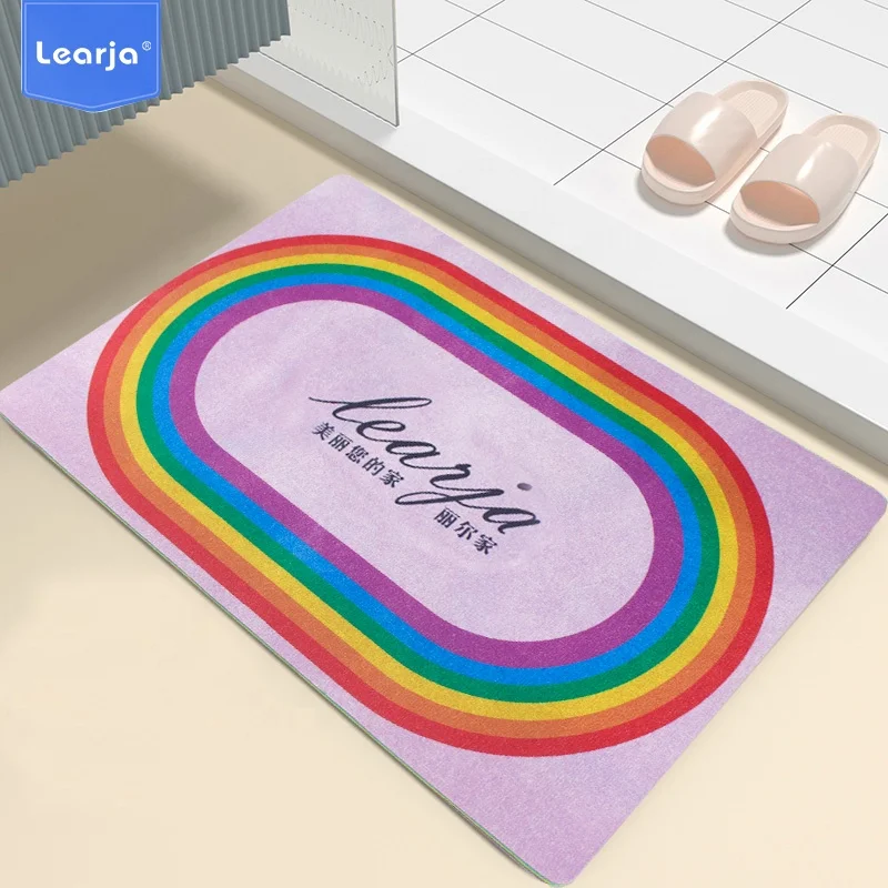 LEARJA Color Multi-Layer Anti-Slip Mat PVA Mat Tear Able Bath Mat