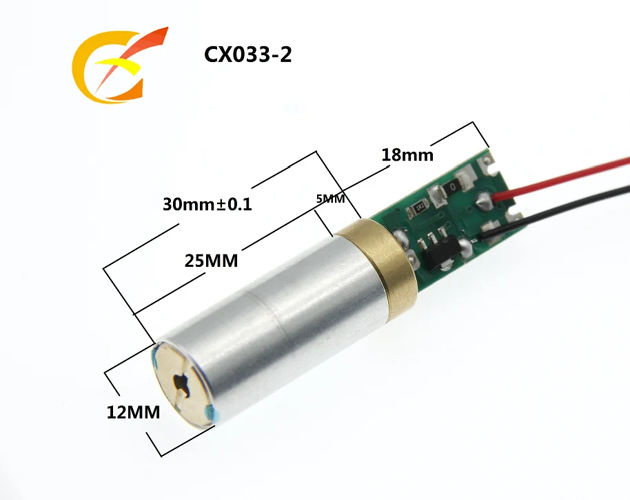 High quality 532nm 5-100MW 1.9-2.2V green laser diode module star light laser head