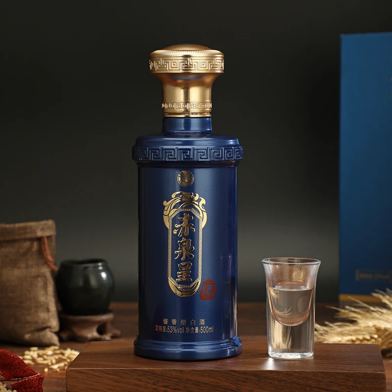 
Chinese Baijiu Kweichou Chi Quan Cheng 15 Year Old Baijiu 500ml Alc.53% 