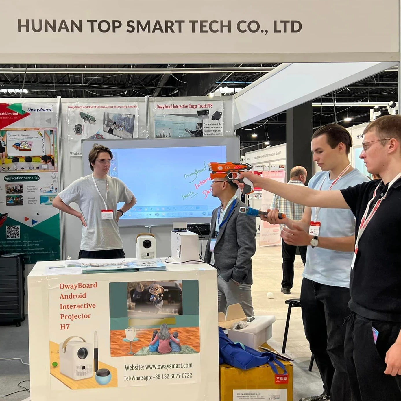 Portable Interactive  Shooting Game system for Home Entertainment and Amusement