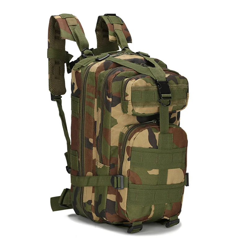 2020 Waterproof Fabric Camouflage 3P Tactical Backpack 40L Outdoor Hiking Camping Trekking Bag Hiking Backpack
