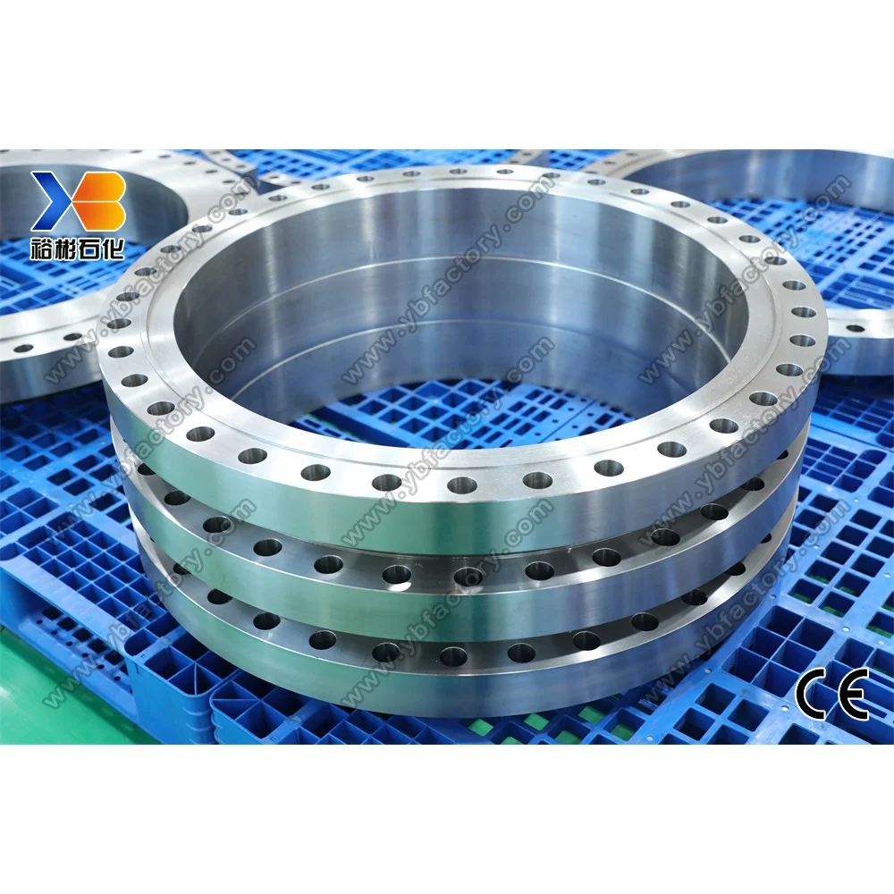 ISO Certificate Quality Plate Flange Heat Exchanger Alloy Steel Machined CNC Flanges