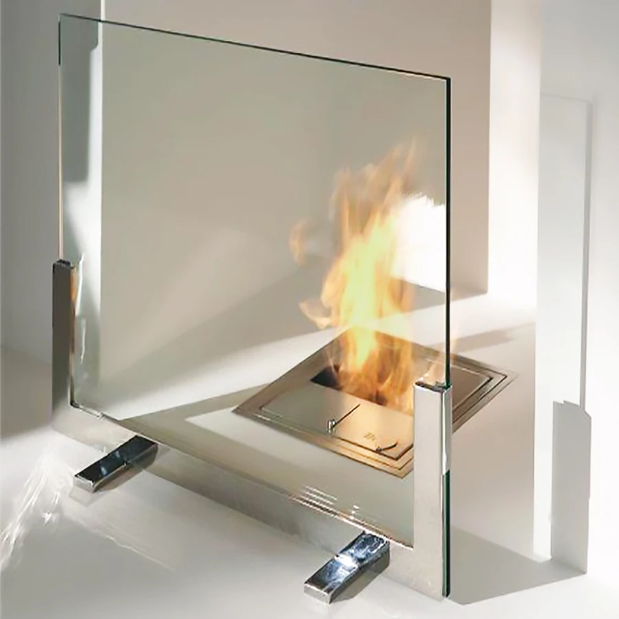 high quality custom fireplace glass/fireplace thermal tempered glass price