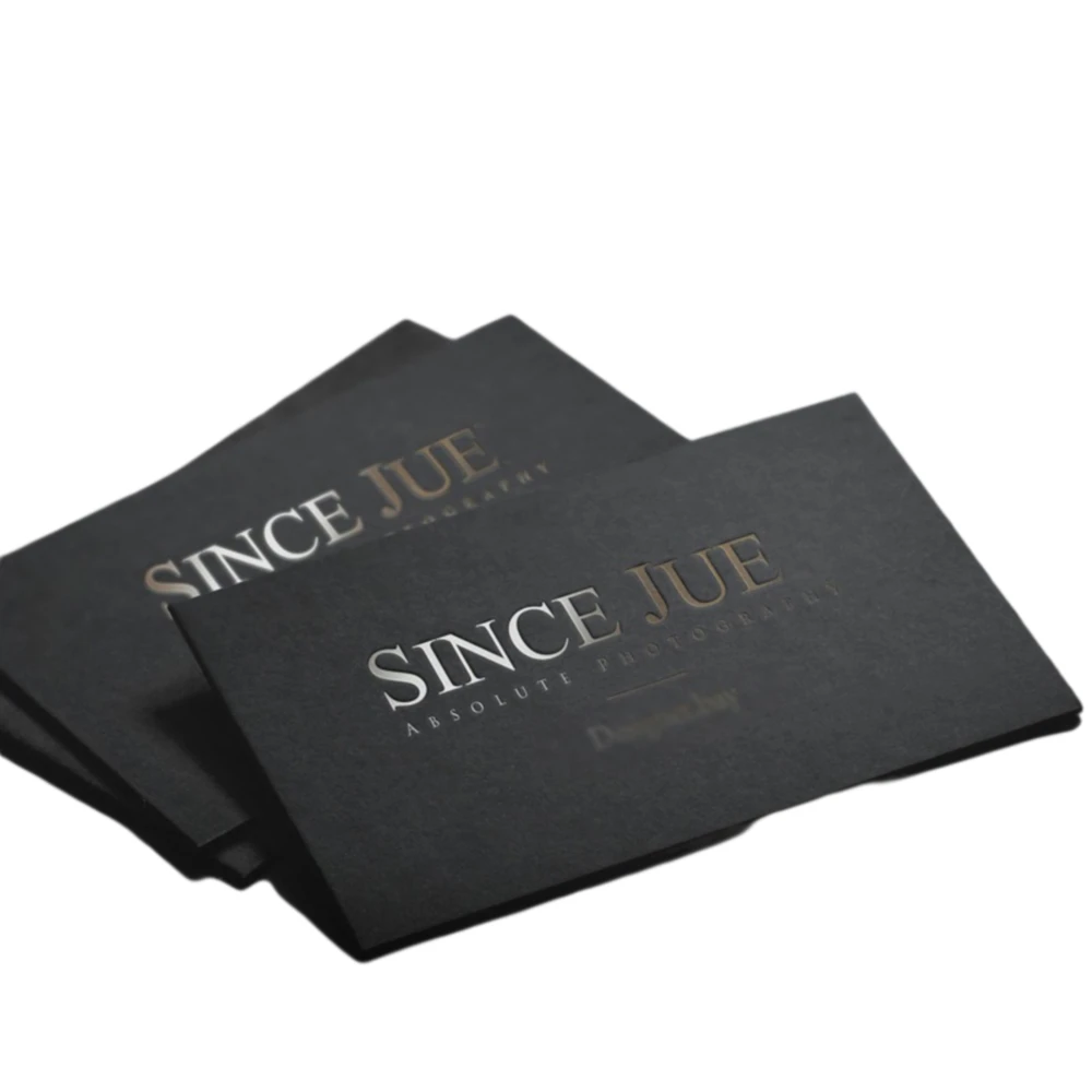 2021 high quality logo customized eco-friendly luxury business card printing
