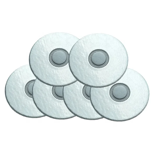 32mm 32-410 vented induction aluminum white color seal cap for pet bottle