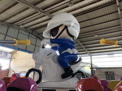 customized popular with better price and best quality amusement park products little UFO ride for 12/16 kids