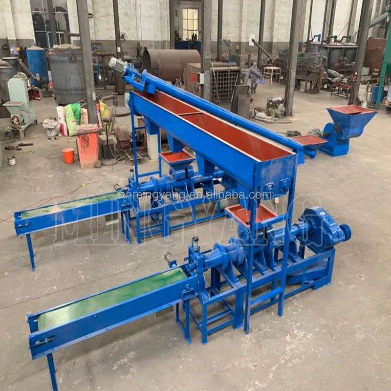 coal slime briquette machine/finger charcoal briquette maker/bamboo charcoal briquette extruder