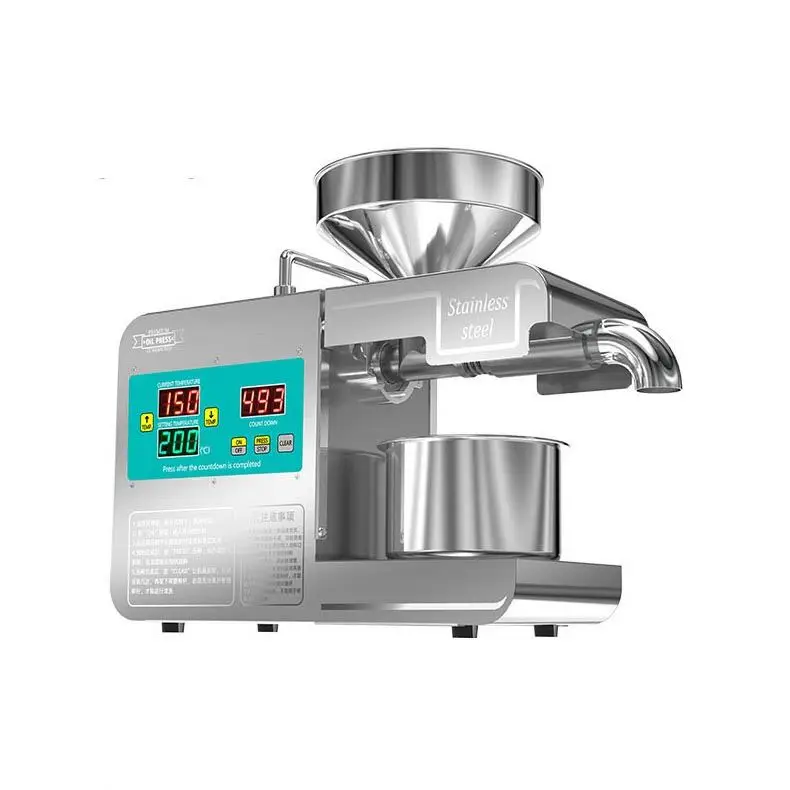 Ready to ship Factory Commercial Oil Press Machine Cold Hot Pressing Oil Making Machine For Peanut Sesame Flax seed