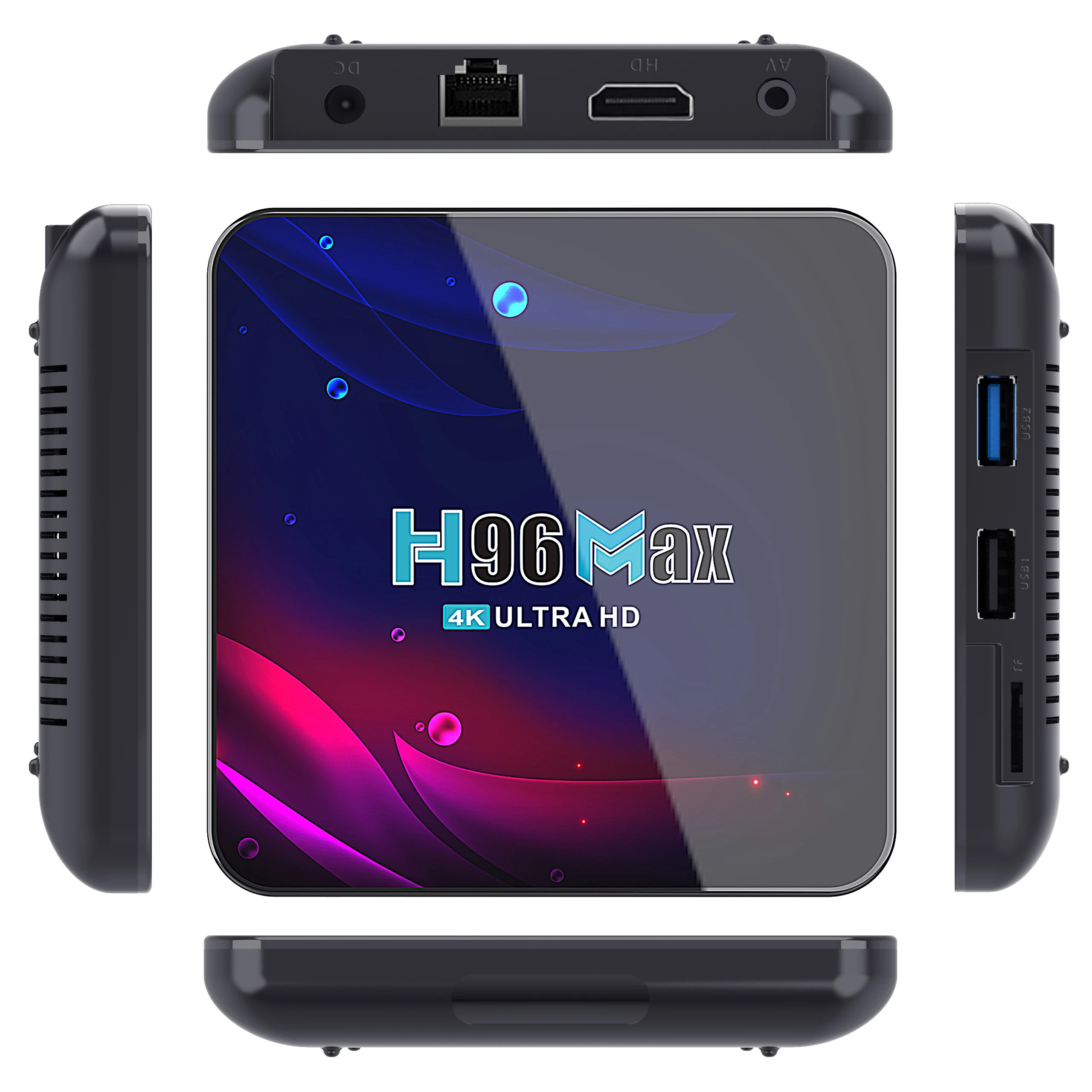Приставка Смарт-ТВ H96 MAX V11 2 ГБ 4 16 4K RK3318 4G/32G 5GWiFi Android 11 двойной Wi-Fi 1080P