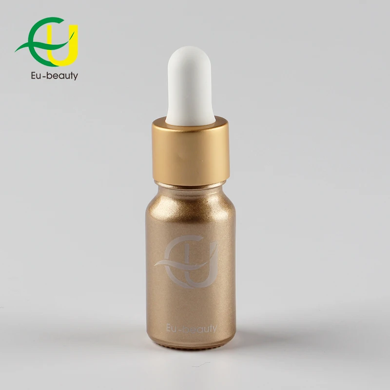 Стеклянная бутылка для эфирного масла с пипеткой, 10 мл