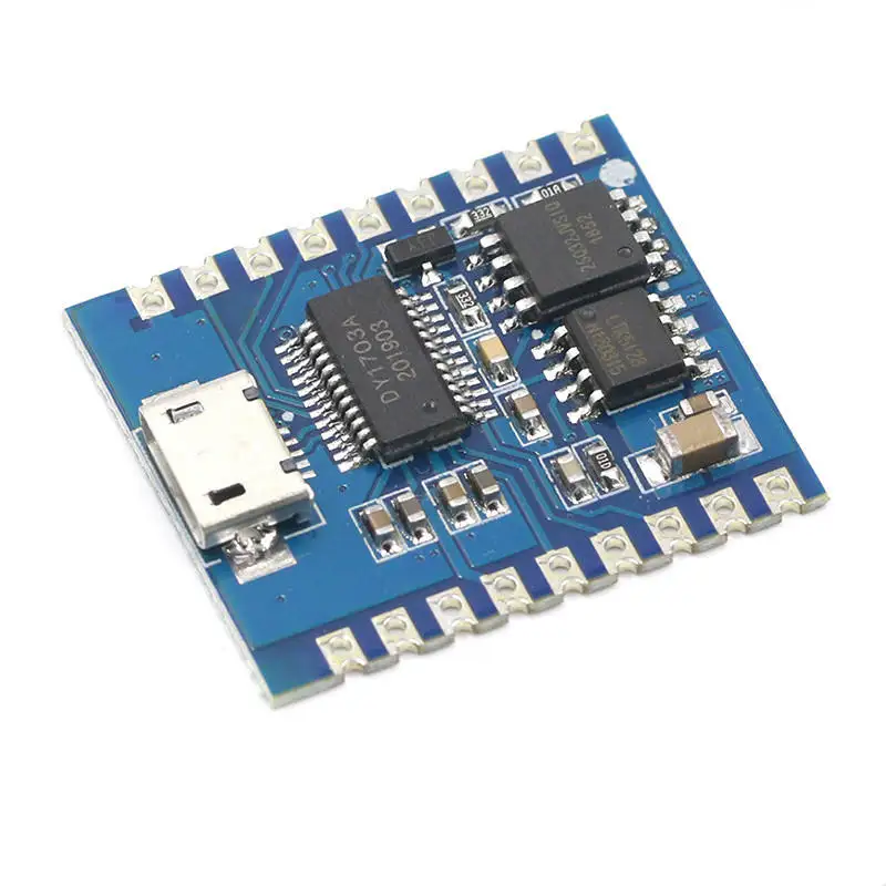 Voice playback module IO triggered serial port control USB download flash voice module DY-SV17F