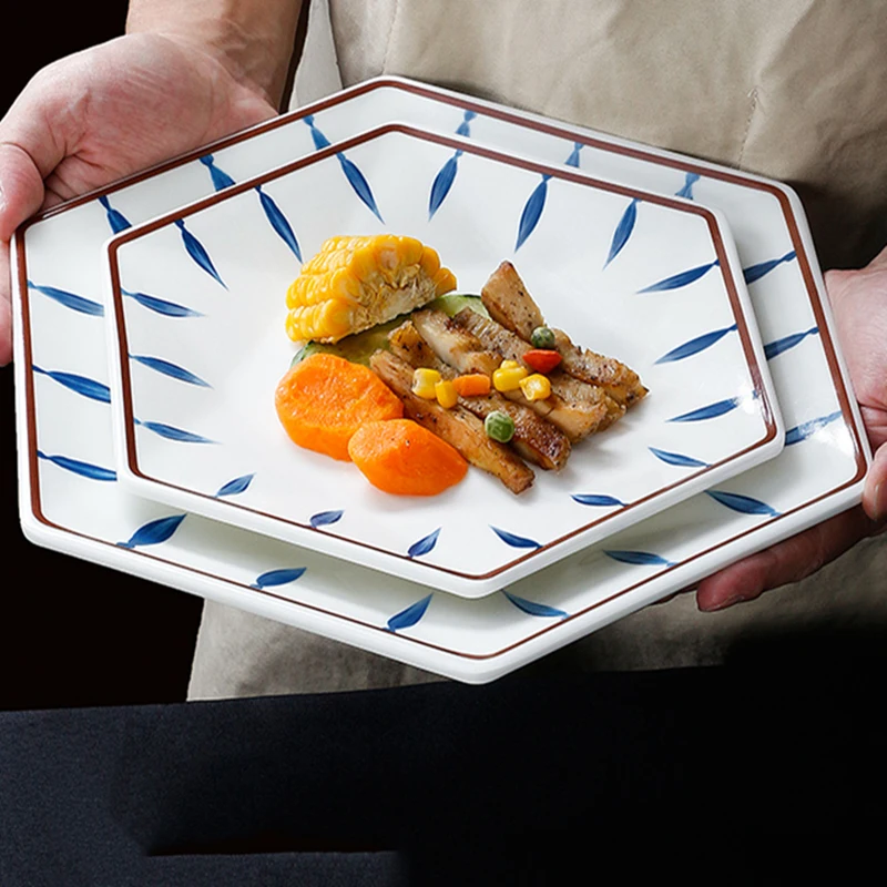 Sushi Plate Restaurant Product Snack Bar Melamine Tray Japanese Dinnerware Set Rectangular Dessert Sashimi Dish Food Display