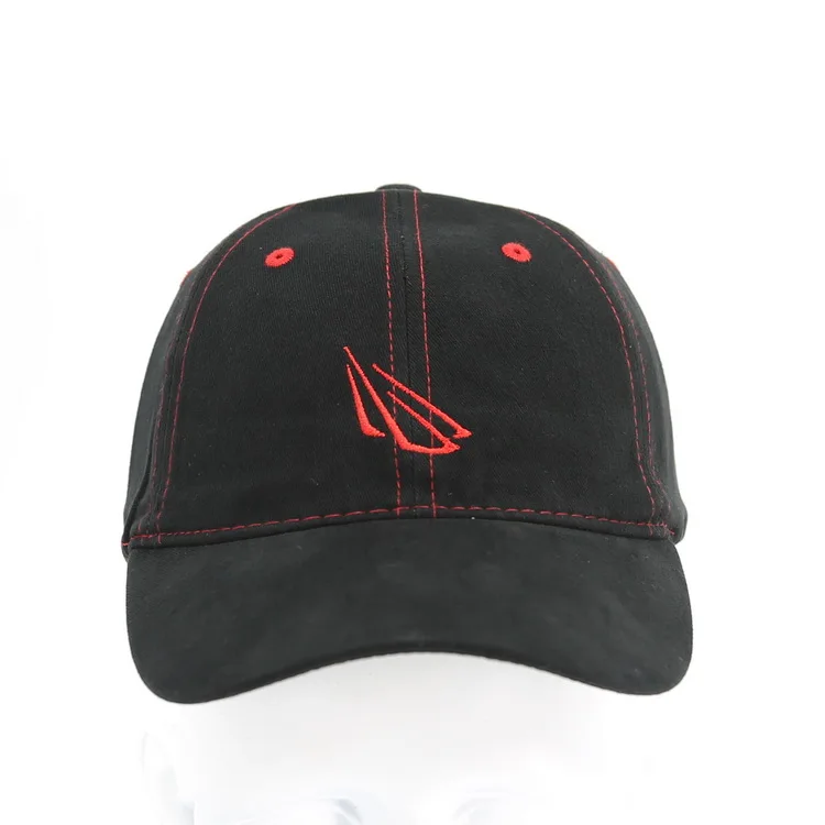 custom led light brim baseball caps for camping jogging and fishing