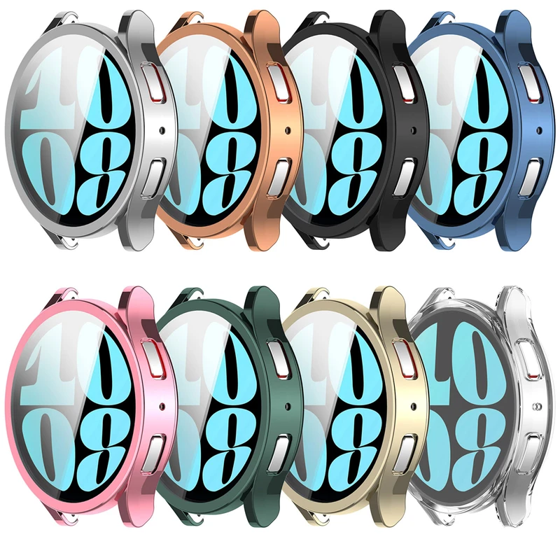 New Full Protective Screen Protector Accessories TPU Cover Case for Samsung Galaxy Watch 6 40MM 44mm