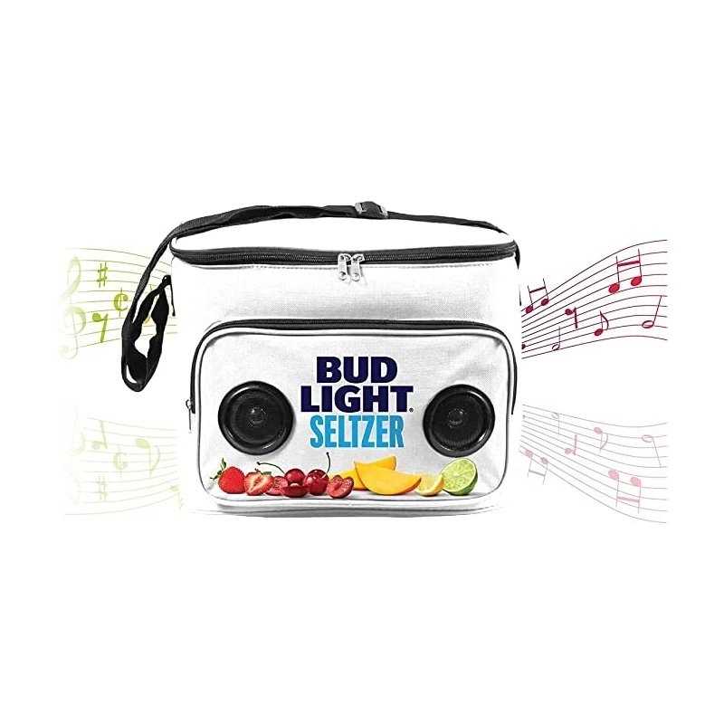 Portable Insulated Cooler Bag with Built in Speaker High Quality Speaker Beer Pack for Outdoor Traveling Cooler Speaker