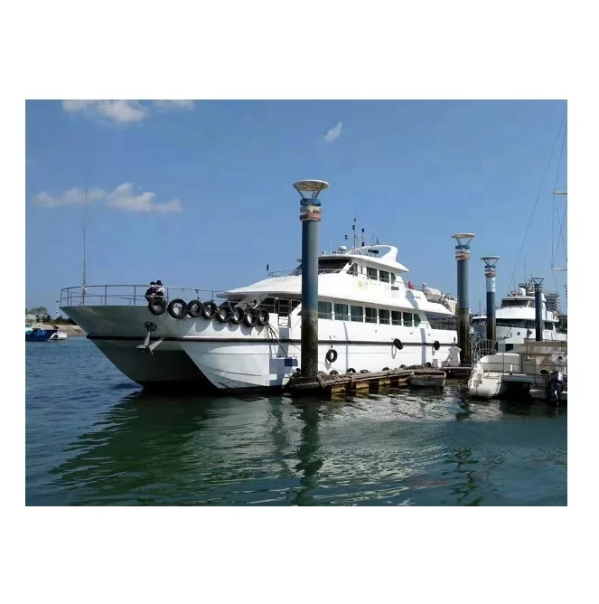 Grandsea 27 м/74 места б/у Стекловолоконный катамаран пассажирская Лодка на продажу лодка