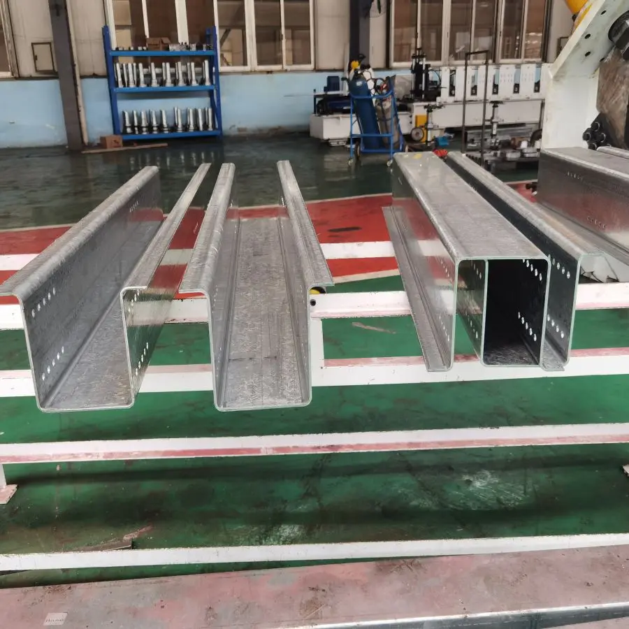 C & U roller forming machine, U steel frame, roller forming machine
