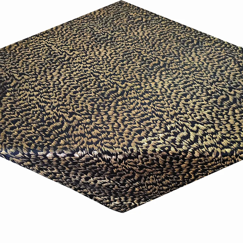 Gold Print Mosaic Design Tablecloths Made of Polyester Fabric Table Cloth for Decoration and Promotion